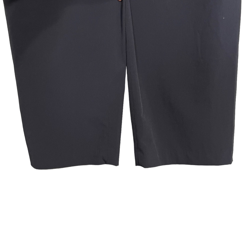 NIC + ZOE Tech Stretch Relaxed Ankle Pants Black Size 12 Slim Straight Leg - Picture 6 of 10